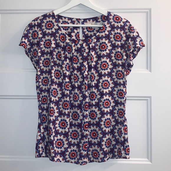 Boden Ravello Silk Blend Top - Picture 1 of 9